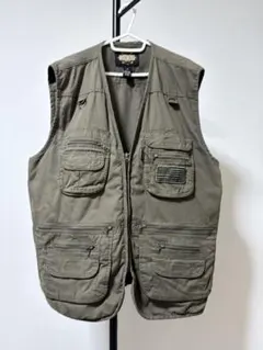 4XL オリーブグリーン フィッシングベスト - メルカリ
