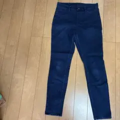ダークブルー スキニーパンツ ユニクロ　UNIQLO Lサイズ