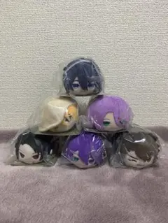 刀剣乱舞 くじ王 もちマス D賞 もちもちマスコット 軽装 三日月宗近 他5点