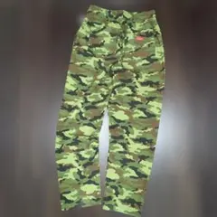 【美品】COOKMAN クックマン シェフパンツ 迷彩柄 カモフラ