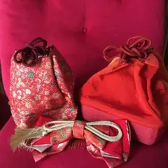 【お値下げ⬇️】❤️卒業式に‼️❤️和装小物✨巾着2 個✨髪飾り✨卒業式