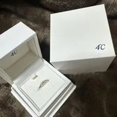 タイムセール⚐゛4℃ エターナルシルバー リング 【箱付き】