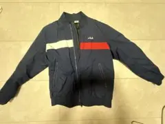 FILA ナイロンジャケット M ネイビー