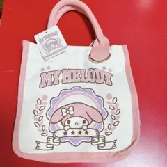 帆布スクエアトートバッグ マイメロディ
