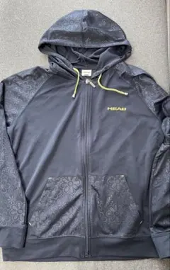 HEAD フード付きジャージジャケット L ネイビーのサムネイル