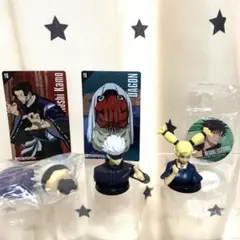 呪術廻戦0 にとたんフィギュアマスコット 五条悟＋チョコエッグ