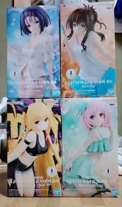 GUTTER & GLAMOURS フィギュア セット　ＴｏＬＯＶＥる　プライズ
