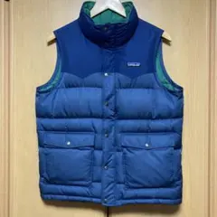 パタゴニア スリングショット ダウンベスト ネイビー/ブルー 2011