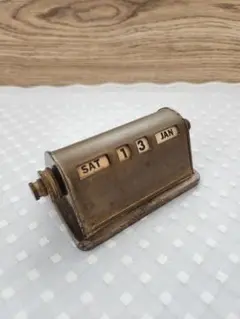 【最終値下】希少★パークシャーマン 卓上 デスクカレンダー 真鍮 ヴィンテージ パークシャーマン 卓上 デスクカレンダー ビンテージ アメリカ