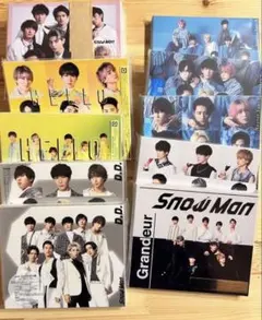 【新品未開封】SnowManシングル 1～5thまとめ売り(未開封・特典付)