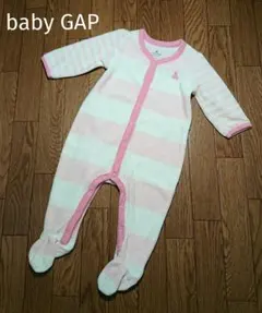 baby GAP ベビーギャップ 足付きロンパース 3-6 MONTHS ピンク