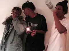 Dime mtl playboi carti着用 Tシャツ BLACK M