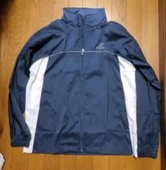 SUPERSTAR ナイロンジャケット M ネイビー