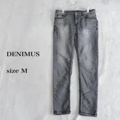 DENIMUS グレー ストレートデニム Mサイズ