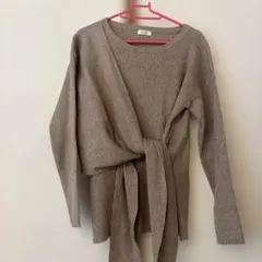 LOWRYS FARM ラップデザインニット