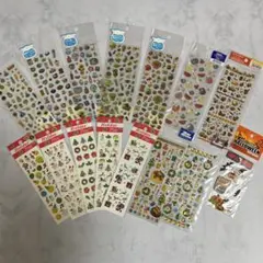 シール　沢山　夏　ハロウィン　クリスマス　合計15枚