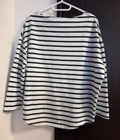 coca ボーダーボートネックカットソー　M