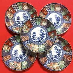 染付 色絵錦手 古伊万里　菱形皿 花鳥 金襴手　① 染付 色絵錦手 古伊万里 菱形皿 花鳥 金襴手 ① Yahoo