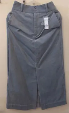 新品未使用品　GLOBAL WARK　コーデュロイ　ロングスカート