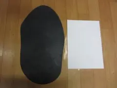 新喜コードバン★蝋引き★タンニン鞣し★ブラック★10ds　コ203