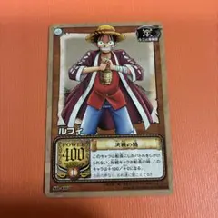 旧ワンピースカード ルフィ 挑戦者 BA-C01 旧裏 カードダス - メルカリ