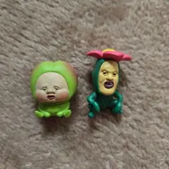 こびとづかん　リトルハナガシラ　スモモノウチ　2体セット