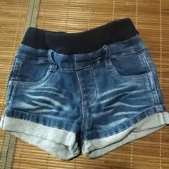 デニムハーフパンツ 100cm