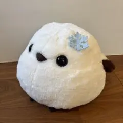 ふくふくシマエナガ カラフルフラワー ウルトラBIG しまゑガーベラ