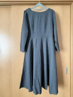 ロペピクニック　長袖チェックワンピース