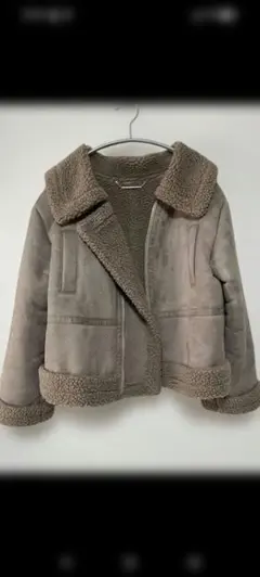 本日のみ値下げ！ミラオーウェン　ムートンライダース　モカ　S