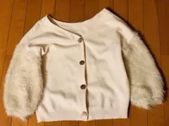 【Torrazzo donna】ユナイテッドアローズ 異素材MIXニット F