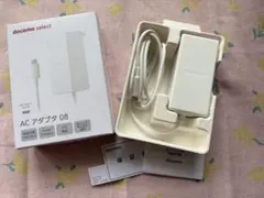 docomo select ACアダプタ 08 USB Type-C 箱あり
