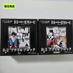 DMMくじ DEATH NOTE デスノート B賞アクリルブロック L 弥海砂