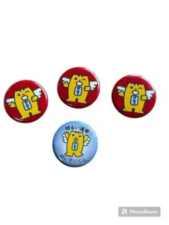 めいすいくん 缶バッジ　選挙めいすいくバッジ