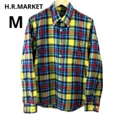 H.R.MARKET ハリウッドランチマーケット チェック 長袖シャツ Mのサムネイル