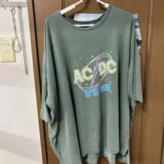 GOOD ROCK SPEED AC/DC Tシャツ オリーブグリーン