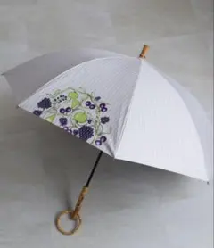 kuovi×utatane アラビアパラティッシ柄 折りたたみ日傘 イエロー