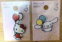 サンリオ キャラクターワッペンシール2種セット