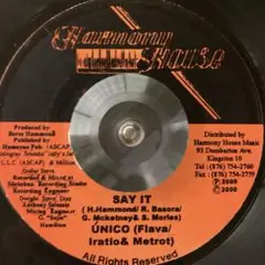 レゲエ　UNICO - SAY IT