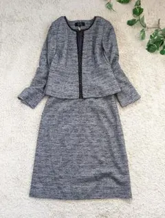 美品！クードシャンス スカートスーツ上下セット 40 ツイード オケージョン