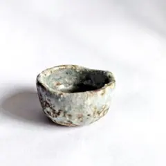 美濃焼　おちょこ　ビードロのぐい呑み　日本酒がおいしい陶器の酒器 #074