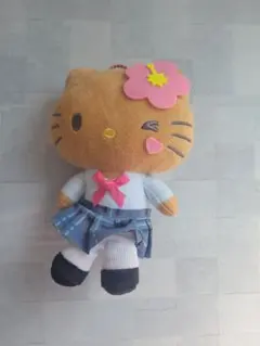 ハローキティ 制服ぬいぐるみ 日焼けキティ ギャルキティ