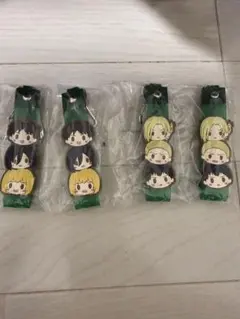 進撃の巨人ストラップ 4個セット