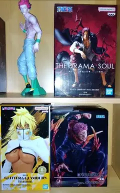 プライズ フィギュア まとめ売り 宿儺 ヒソカ シャンクス ティア・ハリベル