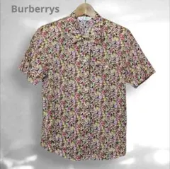 美品✨ Burberrys バーバリーズ 花柄 半袖 シャツ総柄 コットンのサムネイル