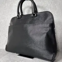 極美品✨ aniary アニアリー ウェーブレザー ビジネスバッグ ブラック