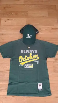 新品 MLB アスレチックス ユニフォーム カート・スズキ アメリカ L