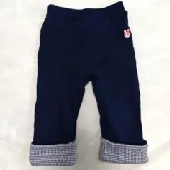 【SHOKO様専用】ミキハウス ネイビー パンツ 90cm