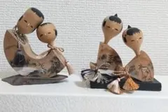 ゆきんこ 木工こけし 昭和レトロ - メルカリ
