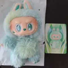 正規品labubu エナジーラブブ SERENITY(グリーン) POPMART